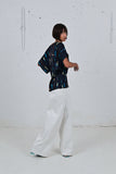 FAM THE LABEL Stella blouse eco black women