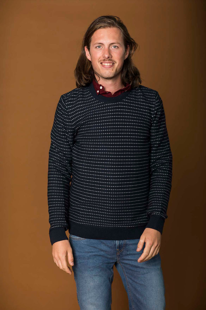 ARMEDANGELS Taavo jumper depth navy