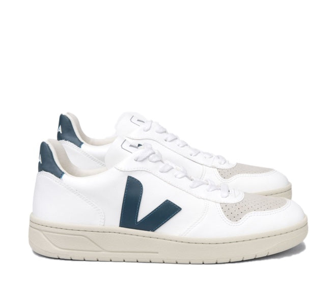 VEJA V-10 CWL White california men