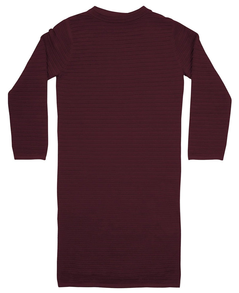 DEDICATED Vilhelmina Dress Burgundy