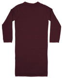 DEDICATED Vilhelmina Dress Burgundy
