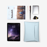 WALK WITH ME Small Document Organizer Light Blue