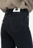 MUD JEANS Isy Flared Stone Black