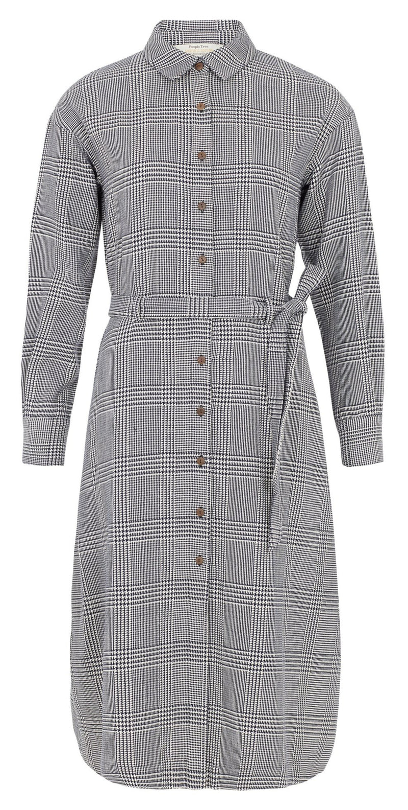 PEOPLE TREE Asta Checked shirt dress Y005UA
