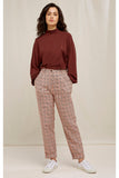 PEOPLE TREE Annis  trousers Y009UA checked women