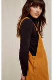 PEOPLE TREE Mindy Corduroy pinafore dress mustard Y301UA