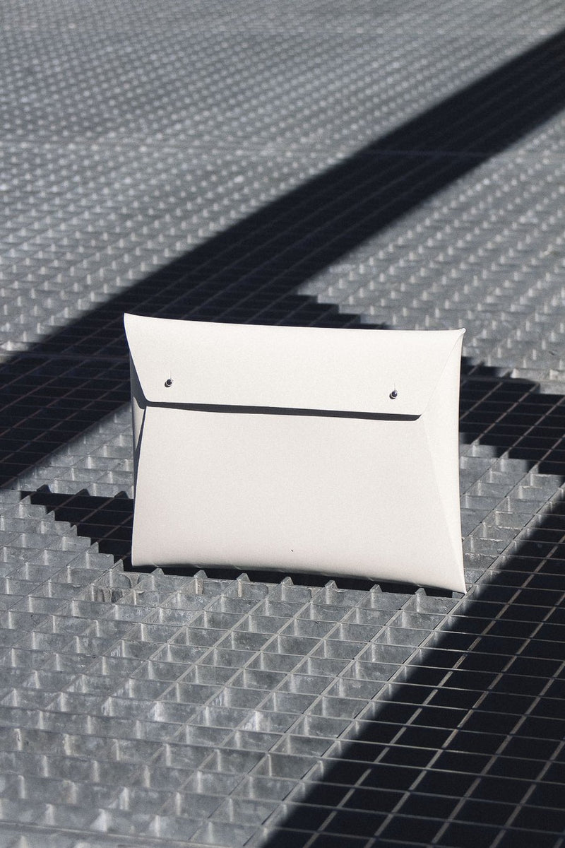 WALK WITH ME Small Document Organizer White