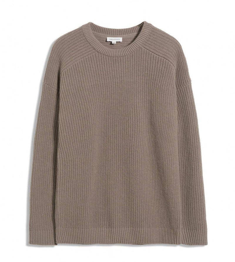 ARMEDANGELS Aarvis jumper frosted mud melange