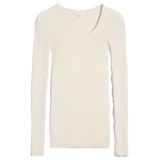 ARMEDANGELS Alaania crewneck top oatmilk
