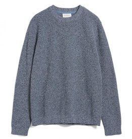ARMEDANGELS Maago jumper beige melange cold blue
