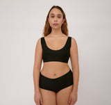 Organic Basics Invisible bra black