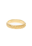 Wildthings Collectables Palm trunk ring gold plated
