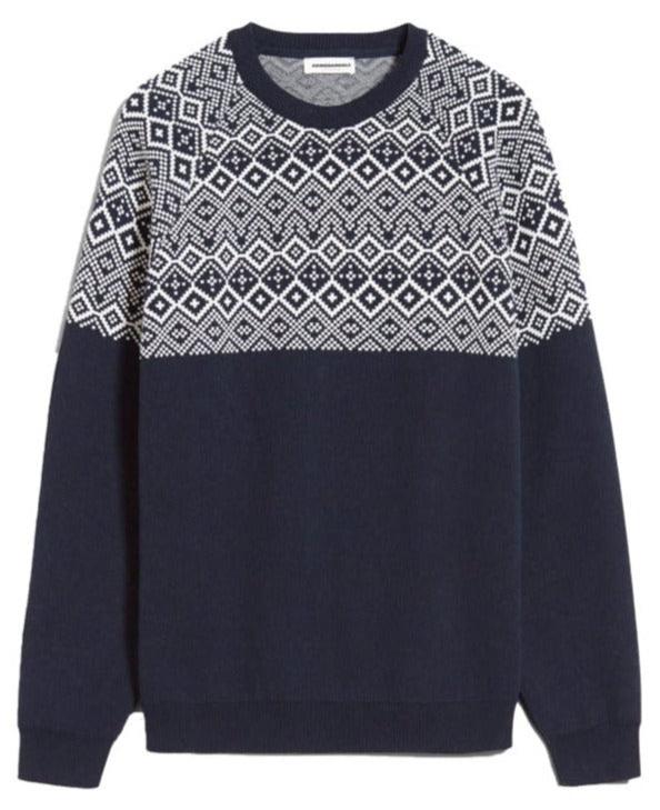 ARMEDANGELS Nowaan Sweater Night Sky Men