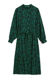 ARMEDANGELS Dagmaar Abstract Dress Flash Green Women