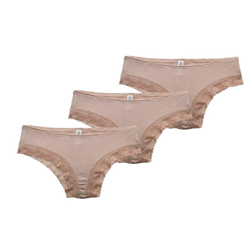 Underprotection Bea Hipsters 3 Pack Nude