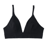 Organic Basics Triangle Bra Black