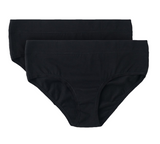 Organic Basics Bikini Briefs 2-Pack Black