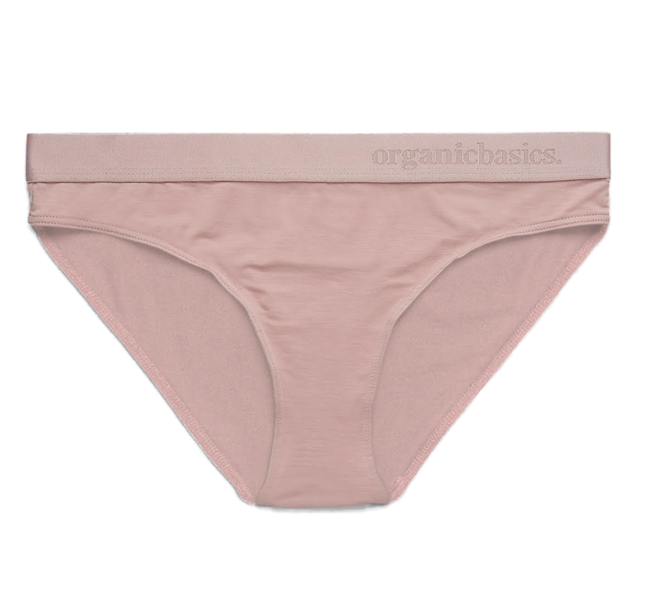 Organic Basics Lite Briefs 2-Pack Dusty Rose
