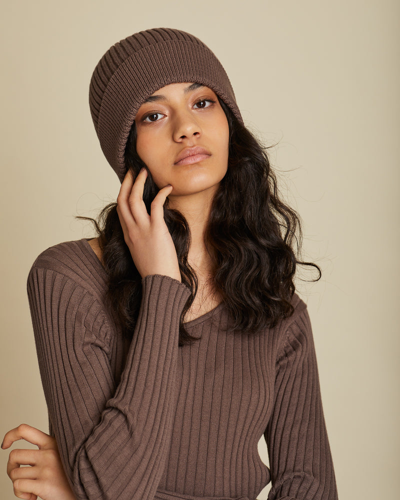 JAN 'N JUNE Knit Dress Linnea greige