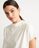 THINKING MU Basic Volta T-shirt white Women