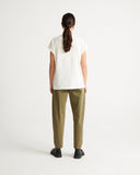THINKING MU Basic Volta T-shirt white Women