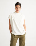 THINKING MU Basic Volta T-shirt white Women