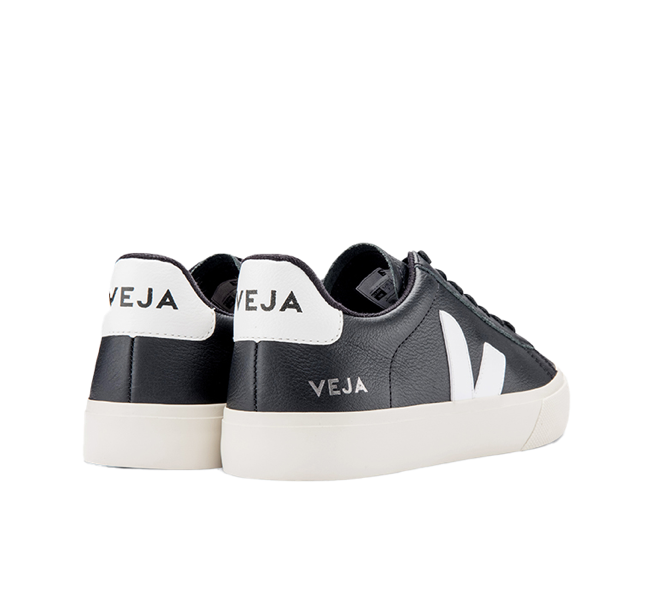VEJA Campo Easy Black White Women