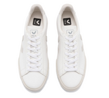 VEJA Campo chromefree leather white natural suede women
