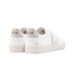 VEJA Campo chromefree leather white natural suede women