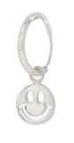WILDTHINGS COLLECTABLES Smiley coin earring silver single piece
