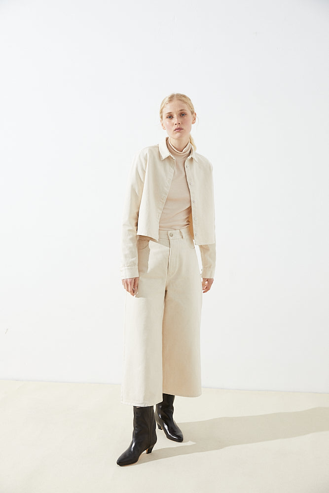 CUS Suka Twill Trousers Bone