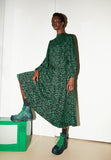 ARMEDANGELS Dagmaar Abstract Dress Flash Green Women
