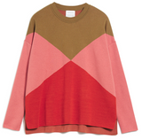 ARMEDANGELS Dalilaa graphics jumper golden khaki cinnamon rose