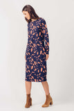 SKFK Aras Dress Terracotta Print women