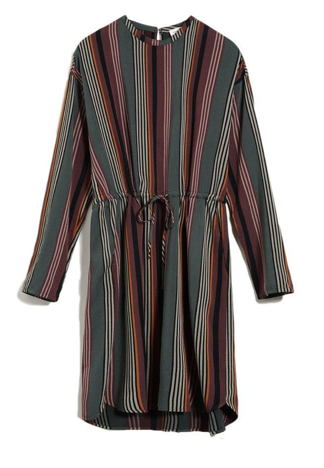 ARMEDANGELS Edurnaa Clustered Stripes dress
