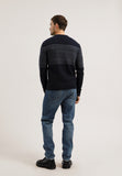 ARMEDANGELS Heritaa jumper depth navy mid grey