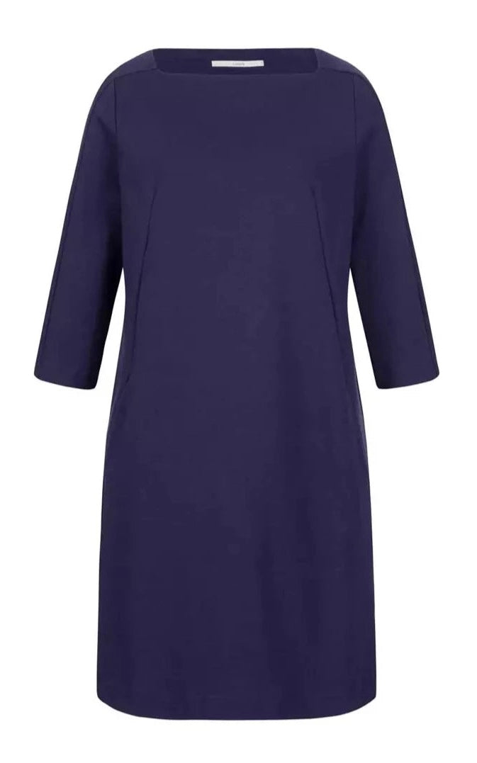 LANIUS 13376 Slightly flared dress deep amethyst 477 women