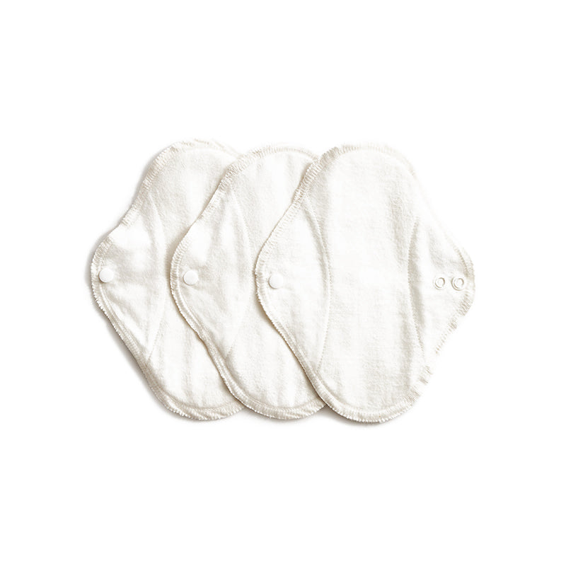 Imse Vimse Panty Liners White, 3 pack, washable
