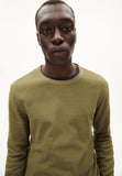 ARMEDANGELS Johaan waffle longsleeve oliva men