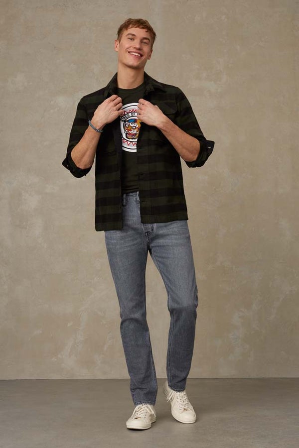 Kings of Indigo John jeans Carson Flintstone Grey Worn men