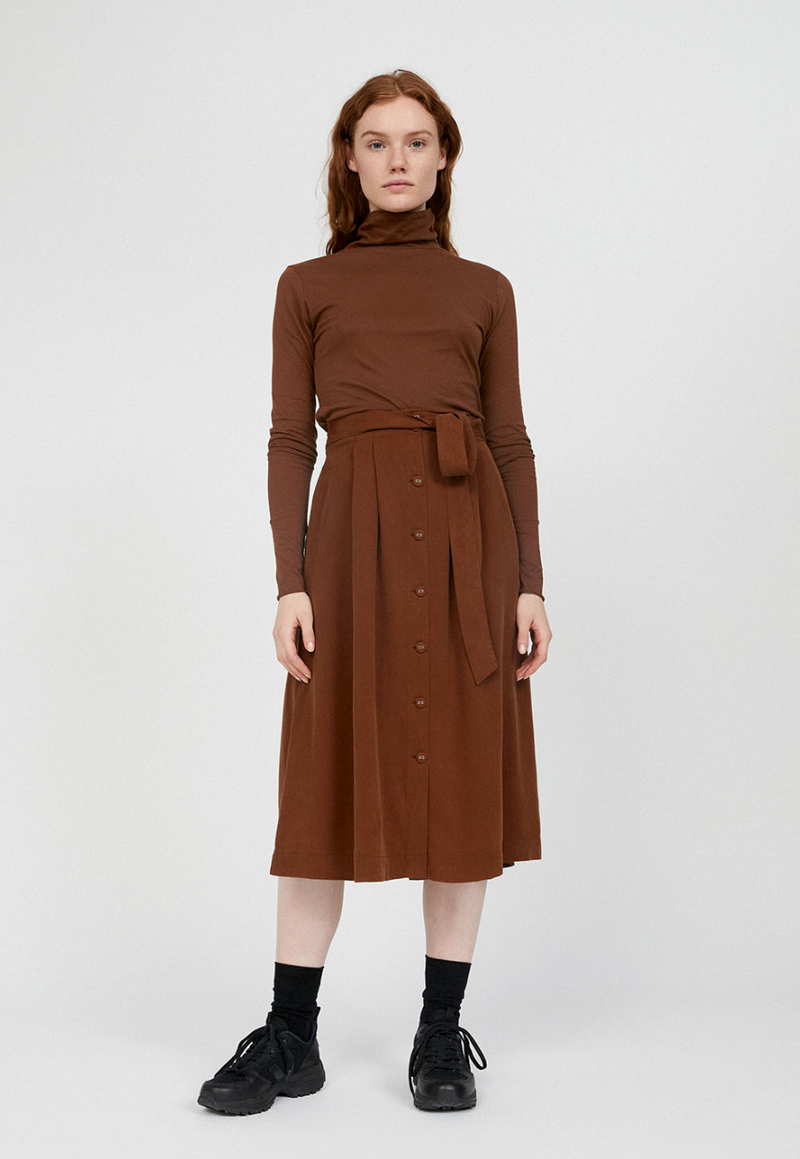 ARMEDANGELS Juliaana skirt cacao