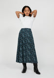 ARMEDANGELS Kataa heather skirt deep lake