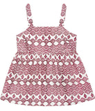 PEOPLE TREE Krysta block printed top X127UY.PKX