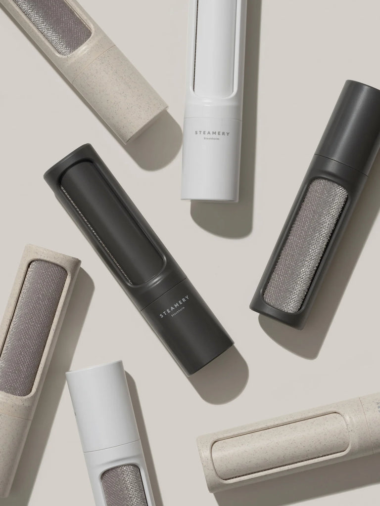 STEAMERY Lint brush dark grey