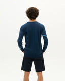 THINKING MU Sunset Guillaume knit jumper blue men