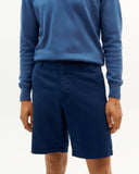 THINKING MU Alex hemp shorts night blue men