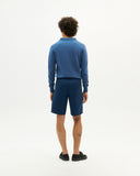 THINKING MU Alex hemp shorts night blue men
