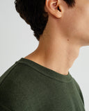 THINKING MU Shiva hemp longsleeve green Men