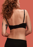 Organic Basics Triangle Bra Black