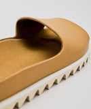 ekn Palm sandal cognac vegan women